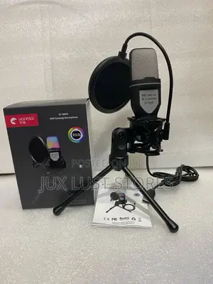 SF666R RGB Gaming Microphone for Podcast Recording Stream