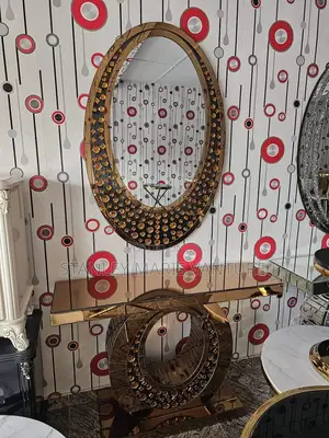 Executive Mirror Console Set
