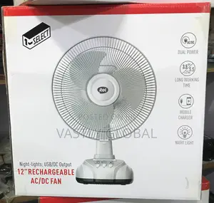 Rechargeable Ac/Dc Fan