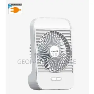 Lontor 5" Original Rechargeable Mini Table Fan