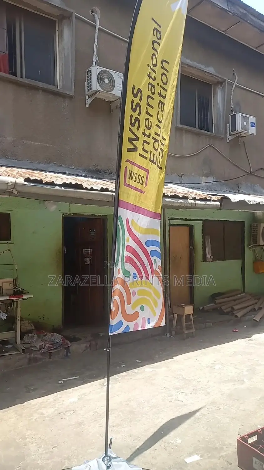 Feather Banners Production
