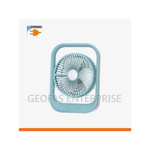 7" Lontor Rechargeable Adjustable High Speed Table Fan
