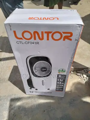 Lontor Rechargeable Water Cooling Fan With Remote -CTL-Cf041