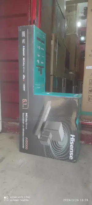 Hisense 340watts Atoms Sound Bar ( Powerful) Bluetooth >USB