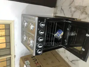 Stainless Steel Finish Gas Cooker With Auto Ignition