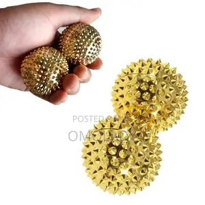 Acupressure Magnetic Hand Massager Balls -2pc
