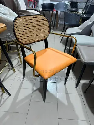 Orange Colored Vintage Chair