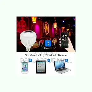Solid 2 in 1 5D Smart LED Music Bulb Home Decor