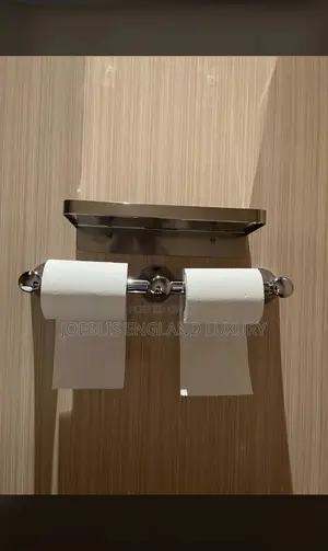 Double Tissue Holder Chrome