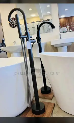 Matt Black Bath Mixer Tap