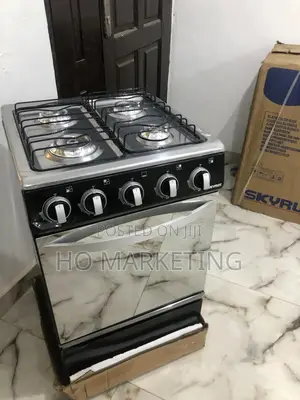 The Functional Skyrun Gas Cooker With 4 Burners