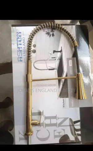 Shinny Gold Sink Tap