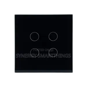 4 Gang Switch- Black / White