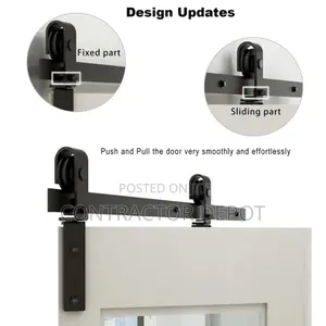 TSMST 3 Bi-Folding Sliding Barn Door Hardware