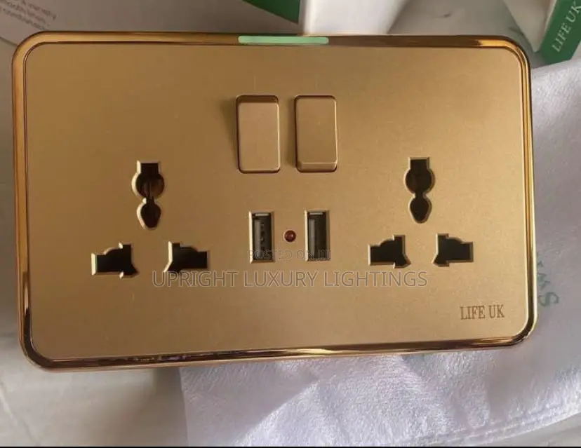 13amps Double With Usb