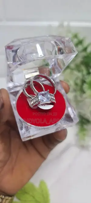 Titanium Steel Wedding Set
