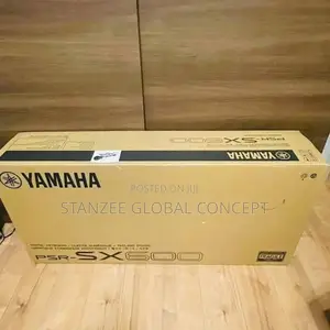 Yamaha PSR-Sx600 Arranger Workstation Keyboard Black