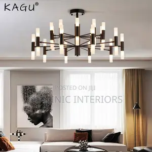 Black Led Chandelier
