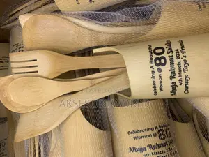 Wooden Spoon Set With Free Print Souvenir Wedding Gift