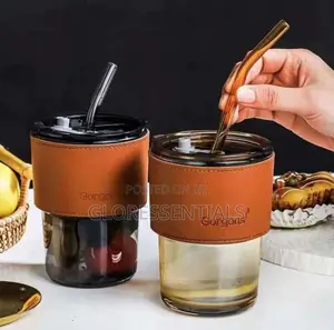 Fancy Cup With Straw