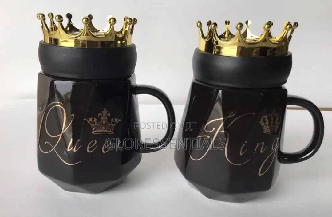 Kings and Queens Cups With Lid