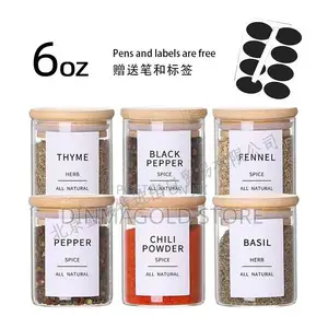 6 PCS Spice Jar