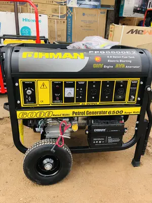 Quality Firman Generator 6.5 Kva Available