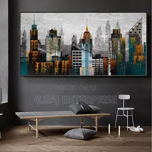 Earth Wall Canvas Artwork Design Frame 24/60 Inches