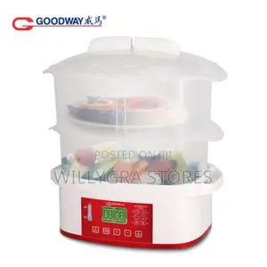 Good Way Double Furnace Electric Food Steamer
