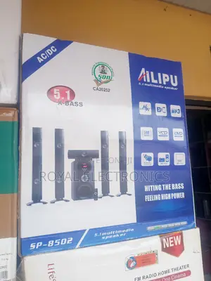 World Class Ailipu 5.1ch Hi-Fi Multimedia Sound System