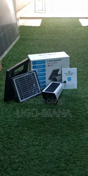 4g Smart Camera With Solar Panel and in-Built Battery