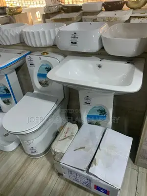 Big Water Closet Ash and White