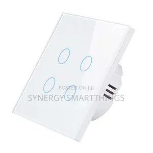4 Gang Switch- Black / White
