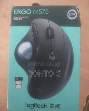 Mouse Wireless Trackball Ergo M575 Logitech