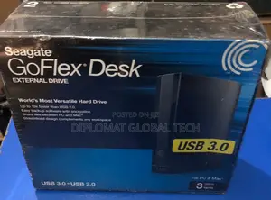 Goflex Desk 3 Tb Usb 3.0 External Hard Drive