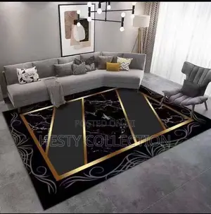 Luxury 3D Centre Patterned 160cm by 230cm Rug