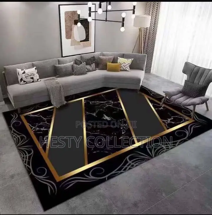 Luxury 3D Centre Patterned 160cm by 230cm Rug