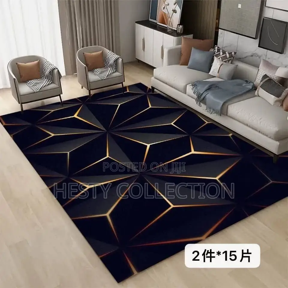 Luxury 3D Centre Patterned 160cm by 230cm Rug