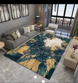 Luxury 3D Centre Patterned 160cm by 230cm Rug