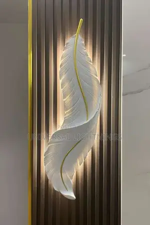 Unique Feather Wall LED Light