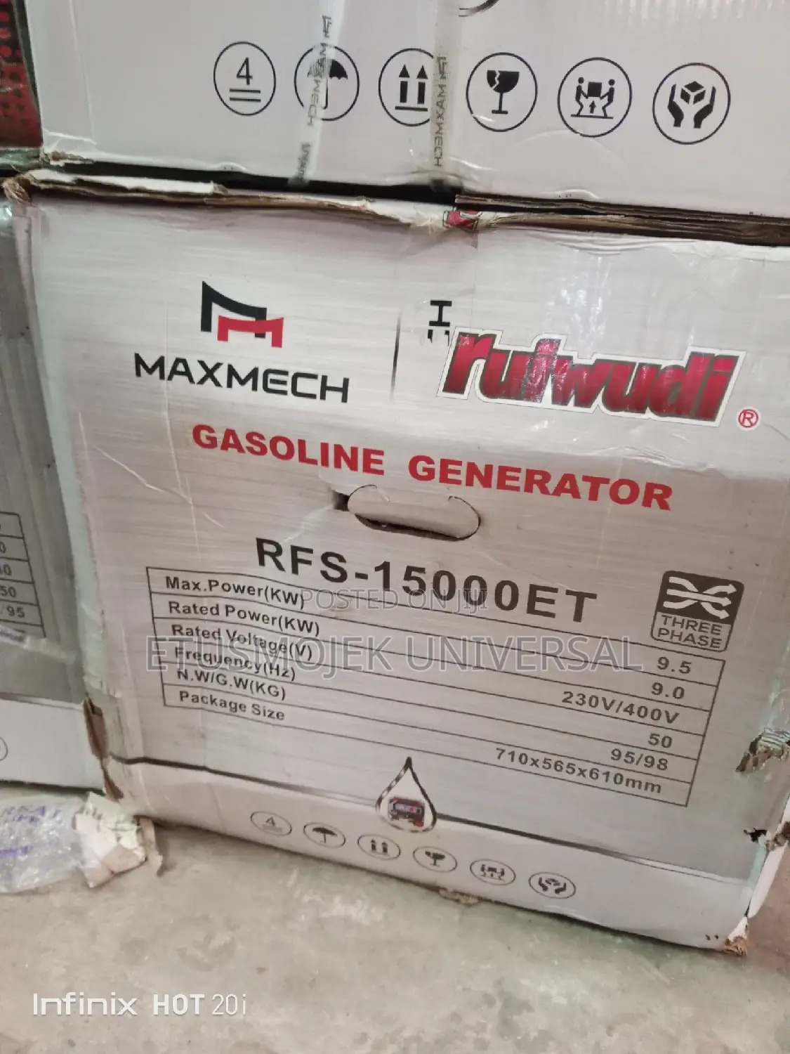 10kva Maxmech Copper Generator
