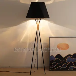 Creative Three-Legged Back Floor Lamp