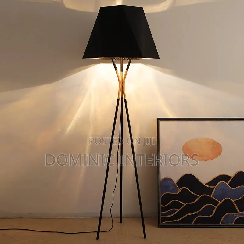 Creative Three-Legged Back Floor Lamp