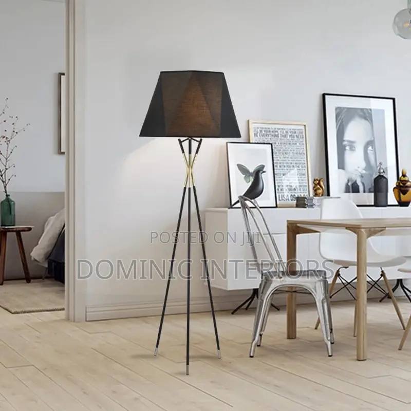 Creative Three-Legged Back Floor Lamp