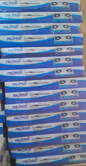 Maximus Stainless Quality Double Table Gas Burner-Automatic