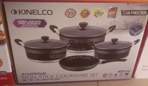 4-Set Kinelco Non-Stick Pot/Cookware With 26cm Fry Pan