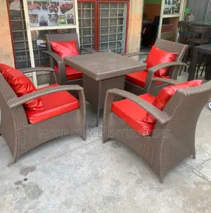 Rattan Outdoor Table and Chairs.