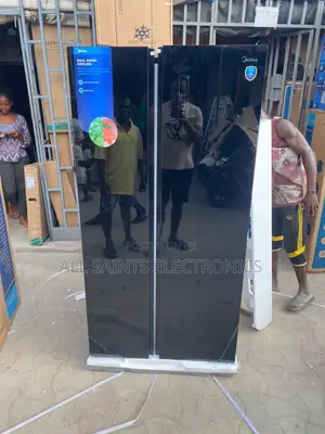 Midea Side by Side Fridge Mirror Face