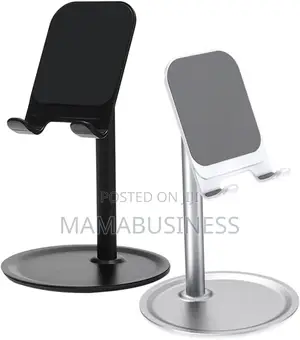 Universal Mobile Phone Stand Desktop Support Holder- White