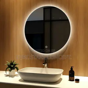 Round Shape Luxury LED Lights Mirror